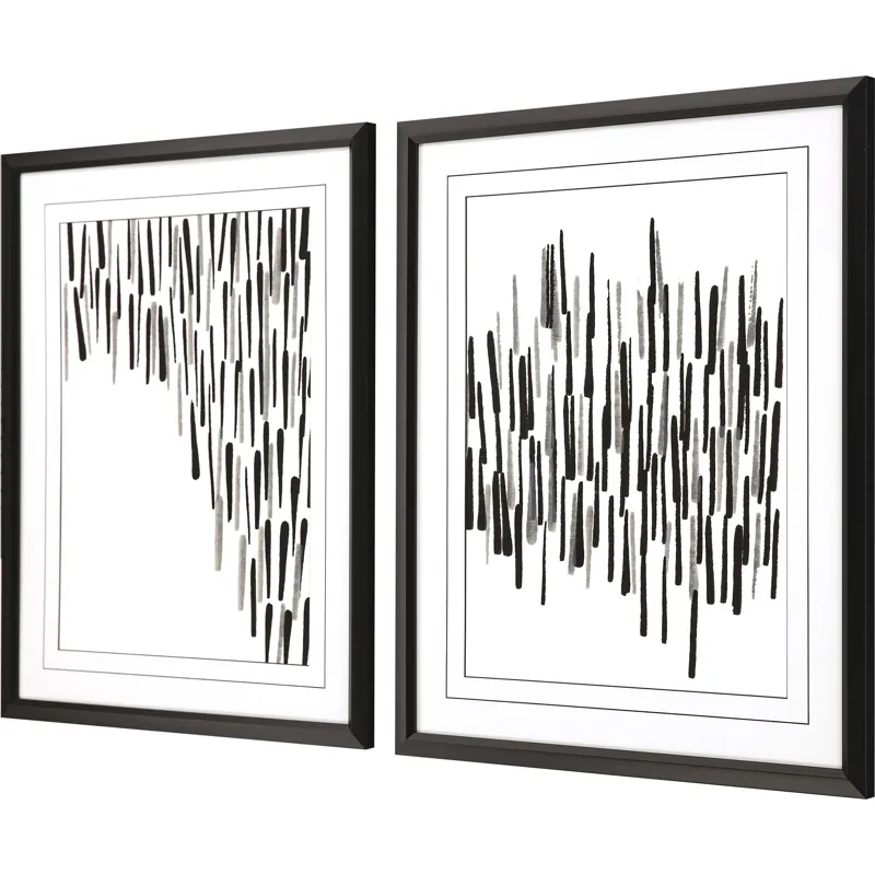 Tonal S/2 Framed Art