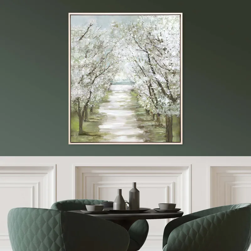 Blossom Pathway Canvas
