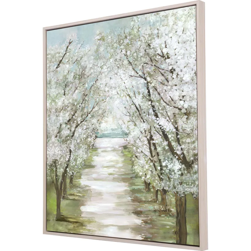Blossom Pathway Canvas
