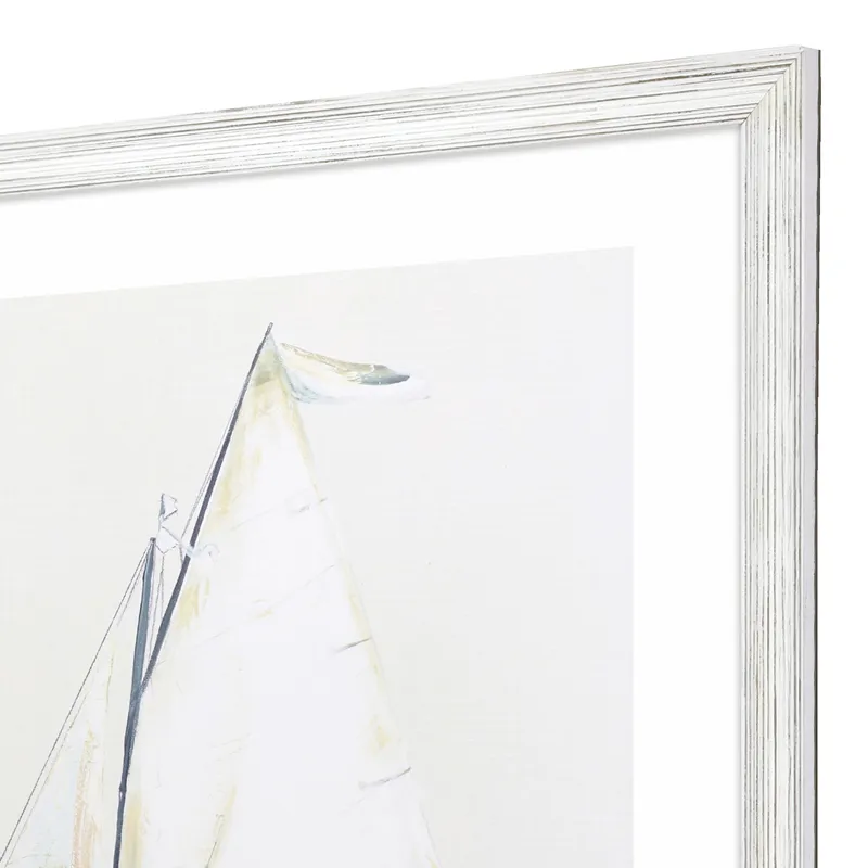Quiet Sailboat II Framed Art