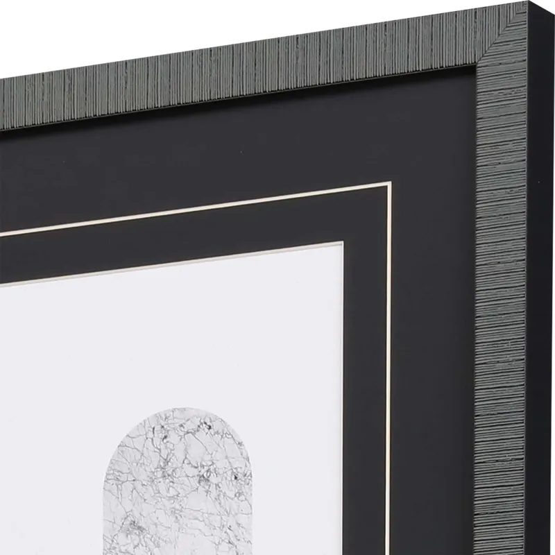 Abstract Luxe S/4 Framed Art