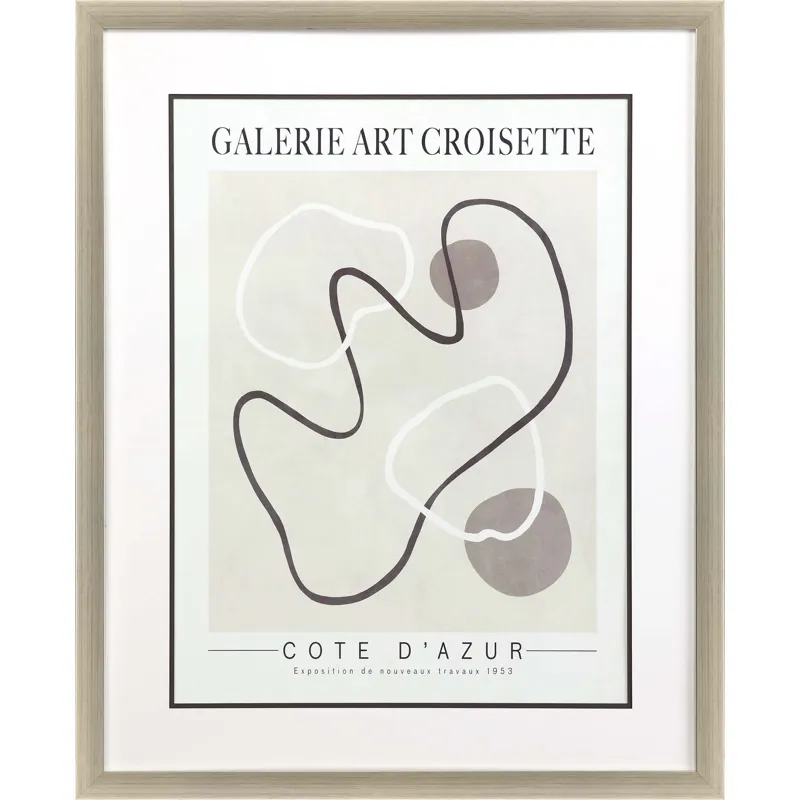 Les Fossiles Framed Art