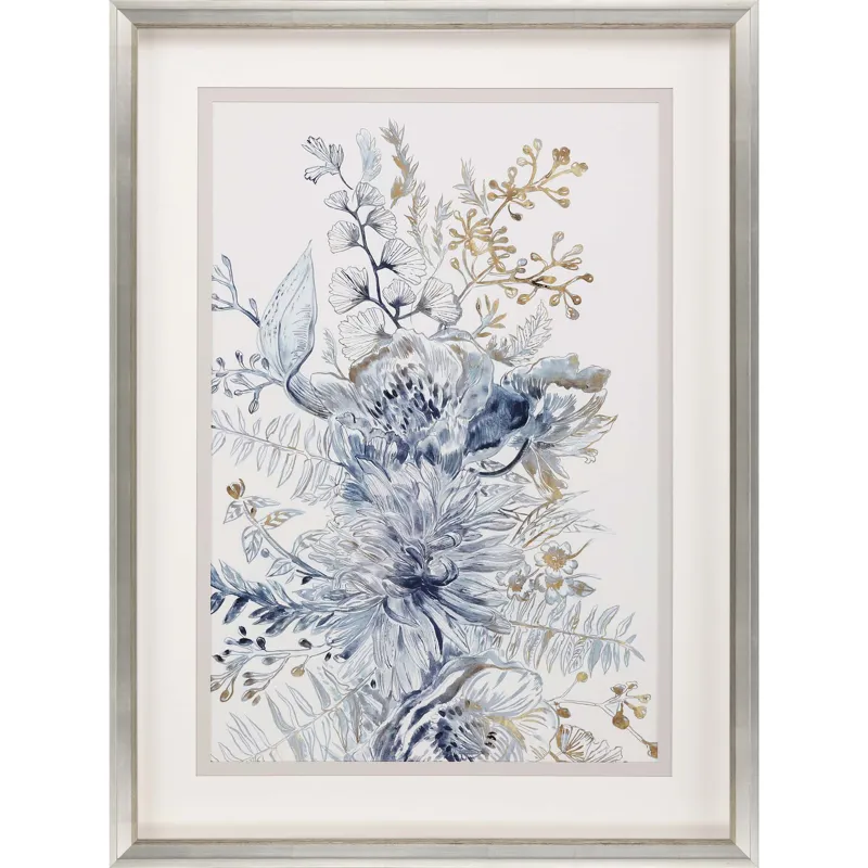 Royal Blue I Framed Art