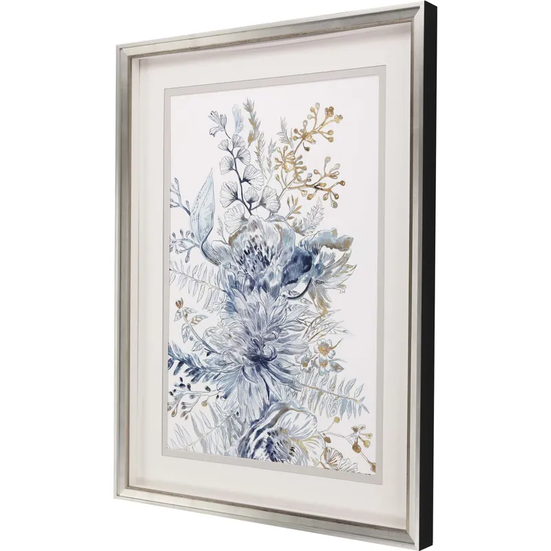 Royal Blue I Framed Art