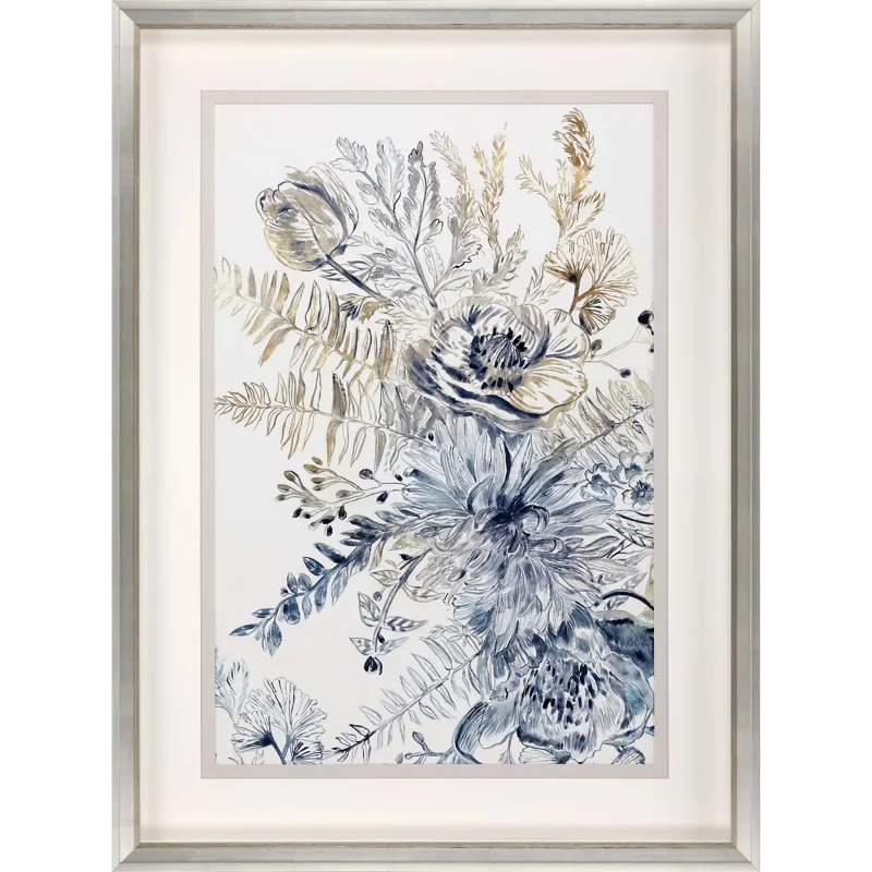 Royal Blue II Framed Art