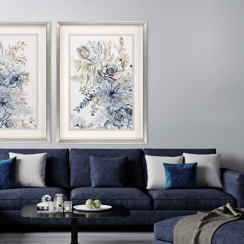 Royal Blue II Framed Art