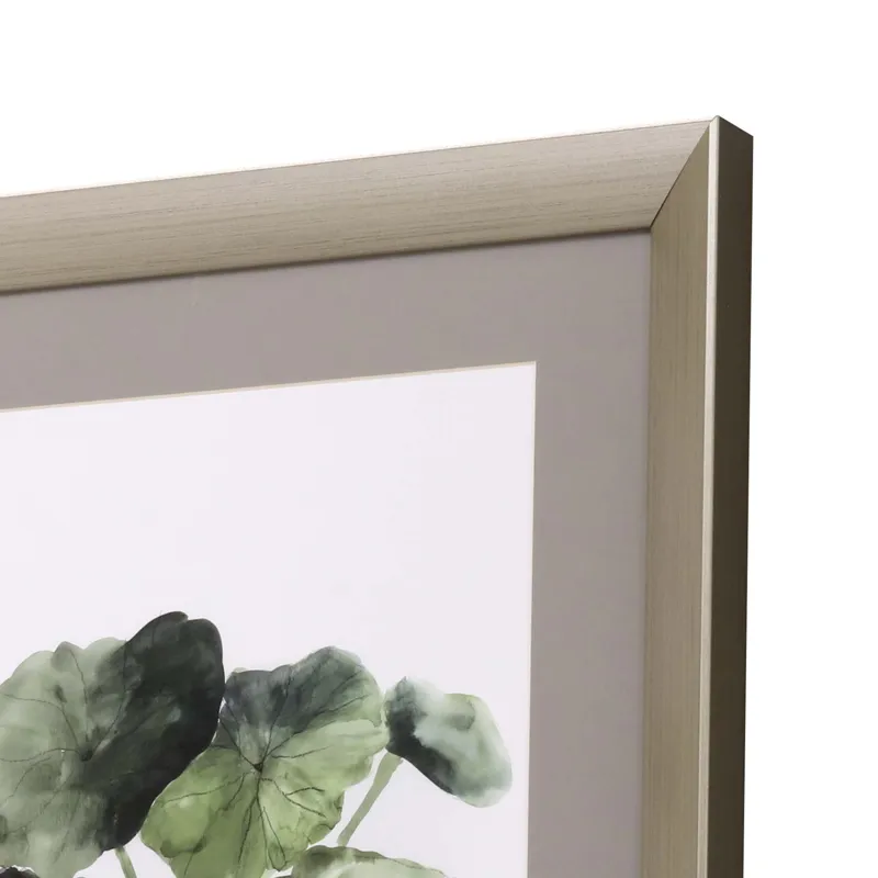 Simple Glass S/2 Framed Art