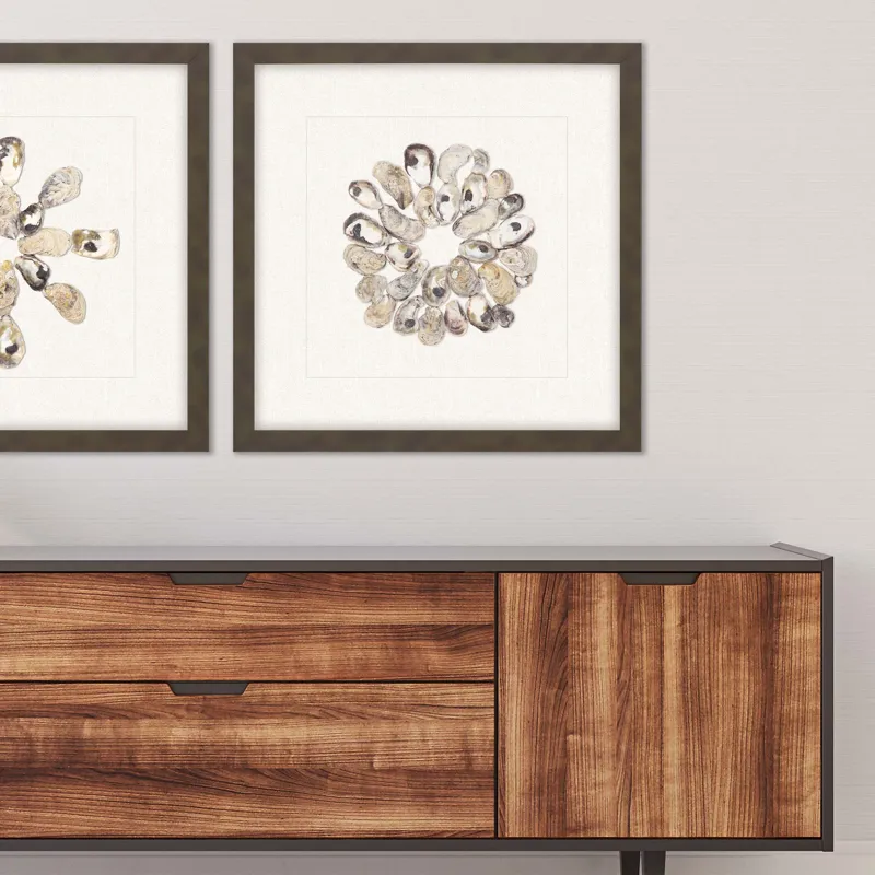 Oyster Shell II Framed Art