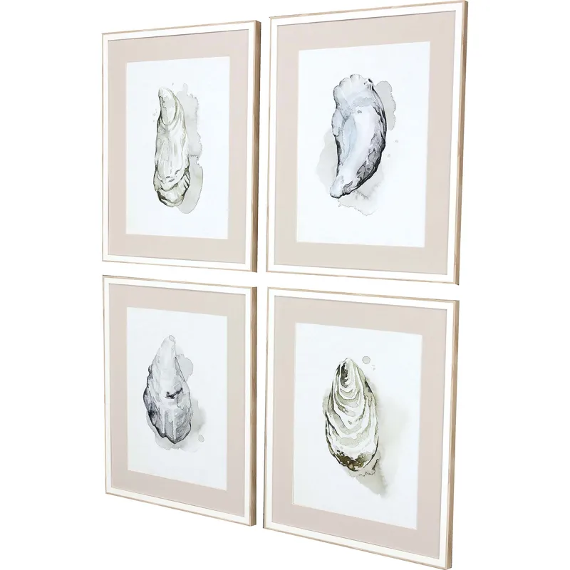 Oysters on the Bay S/4 Framed Art