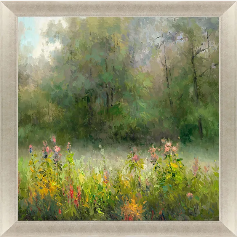 Wildflowers and Woods Framed Art