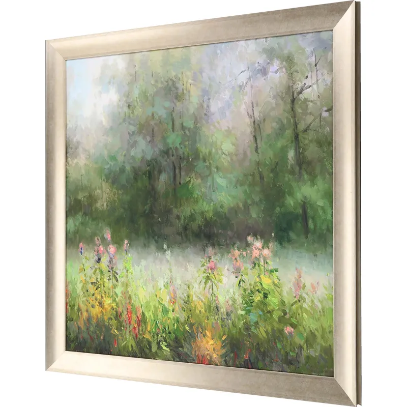 Wildflowers and Woods Framed Art