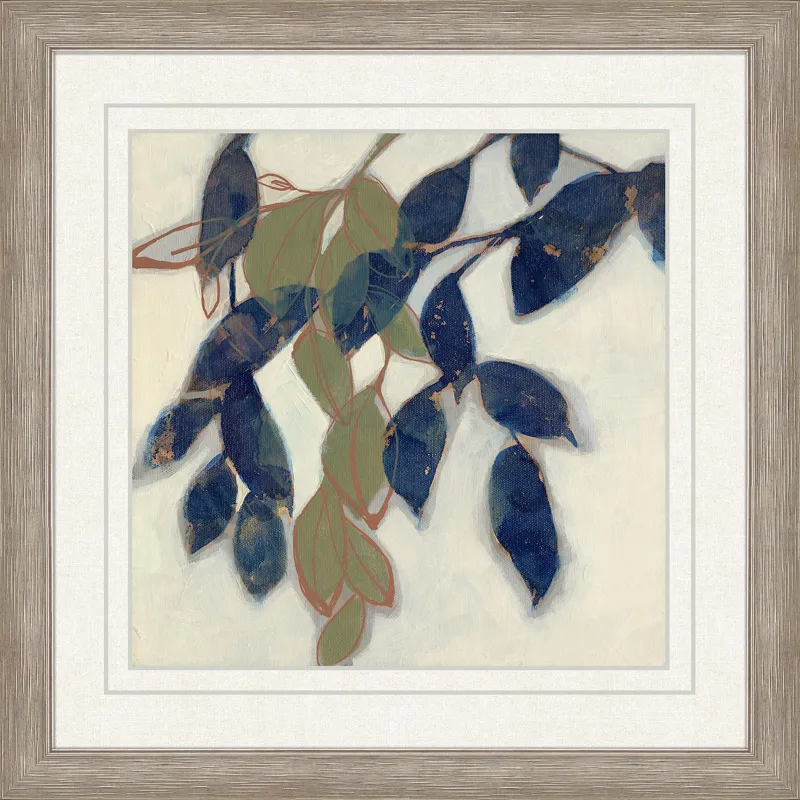 Entwined Leaves I Framed Art