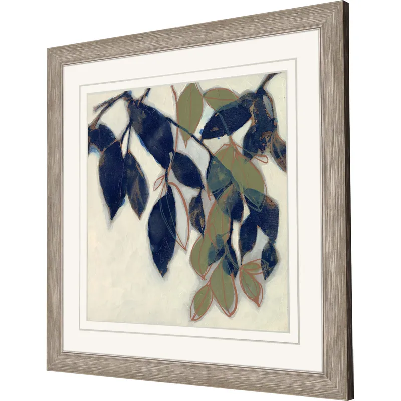 Entwined Leaves II Framed Art