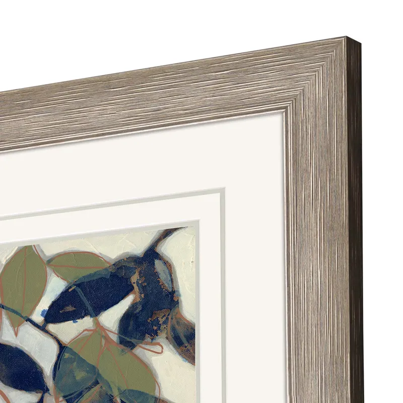 Entwined Leaves II Framed Art