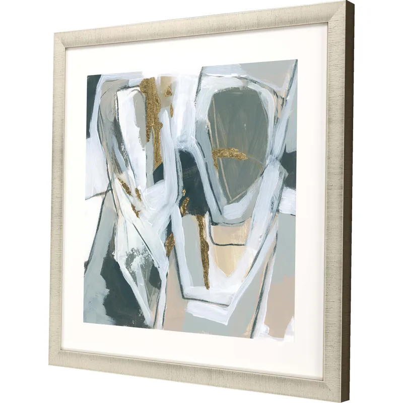 Neutral Echoes I Framed Art