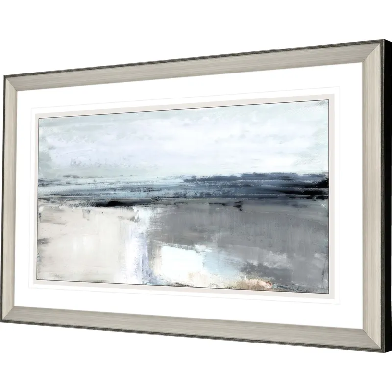 Moody Coast II Framed Art