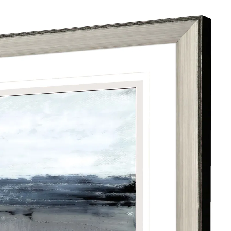 Moody Coast II Framed Art