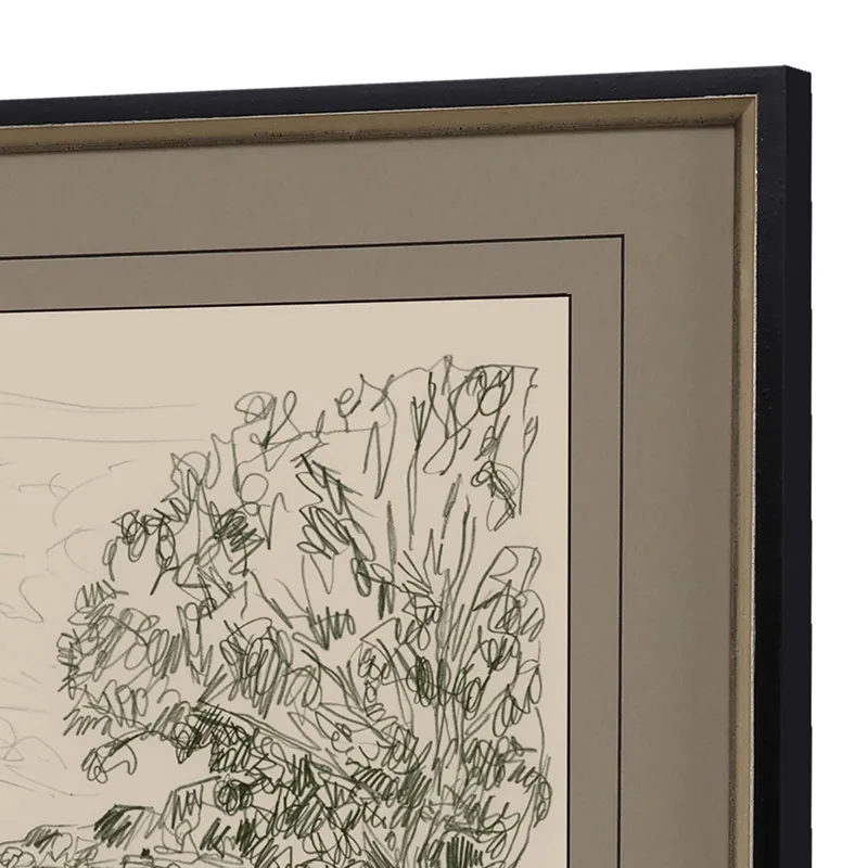 Sepia Scenes II S/2 Framed Art