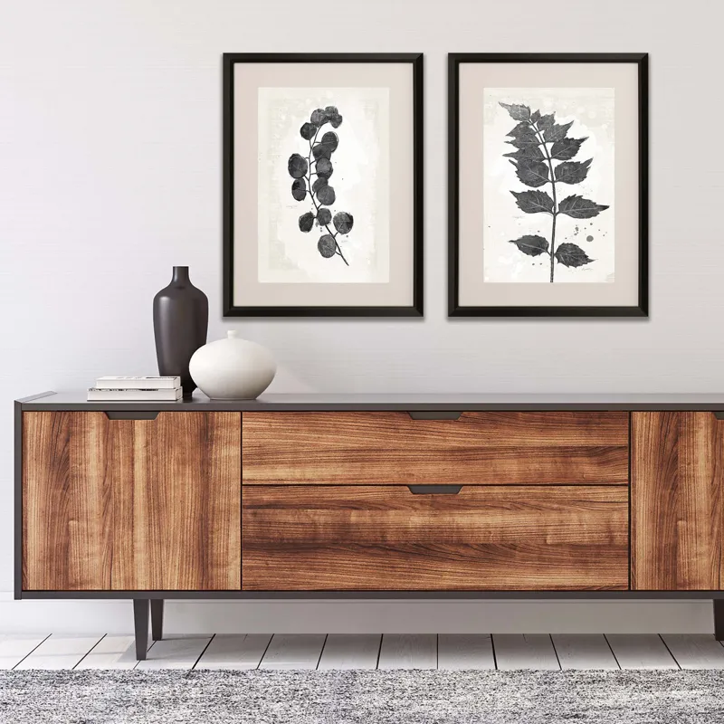 Garden Vines I S/2 Framed Art