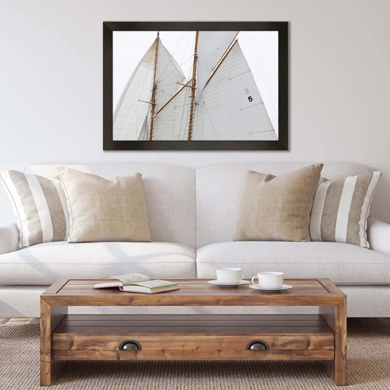 Sailing Focus - Run Framed Art