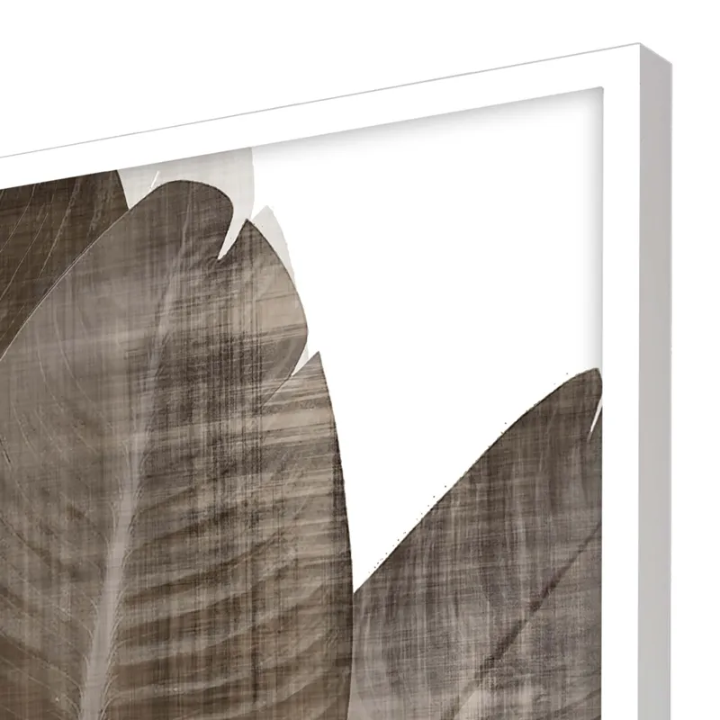 Earthy Palm II Framed Art