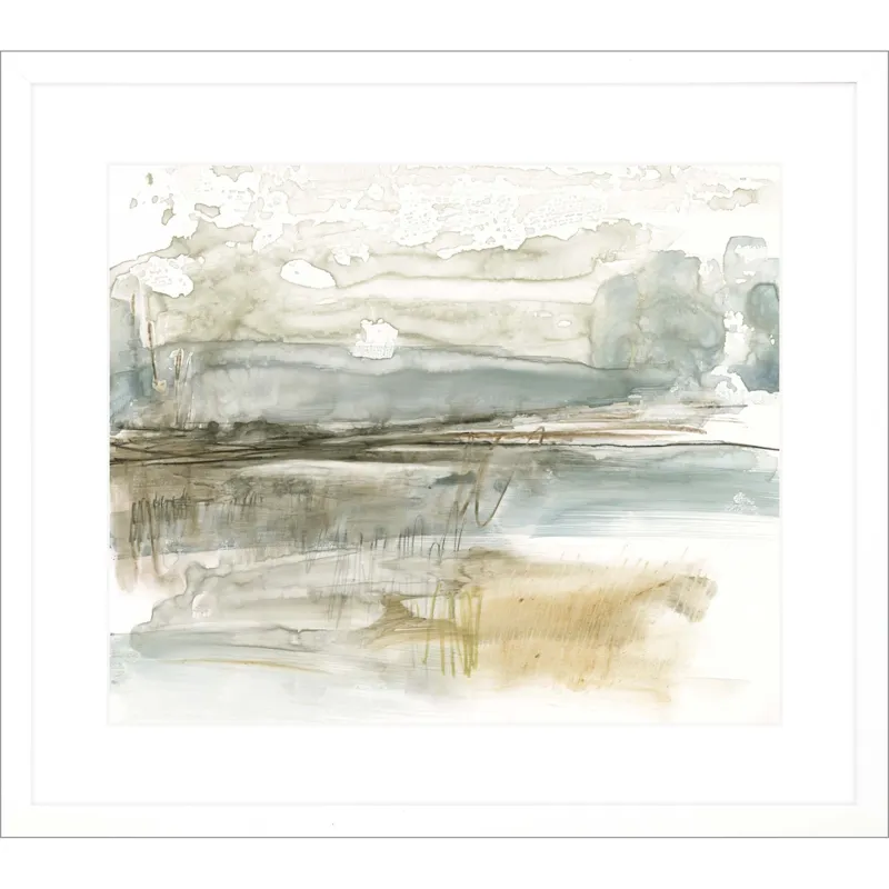 Stark Landscape I Framed Art