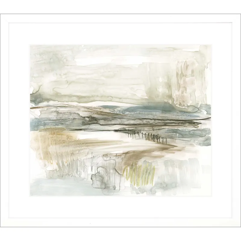 Stark Landscape II Framed Art