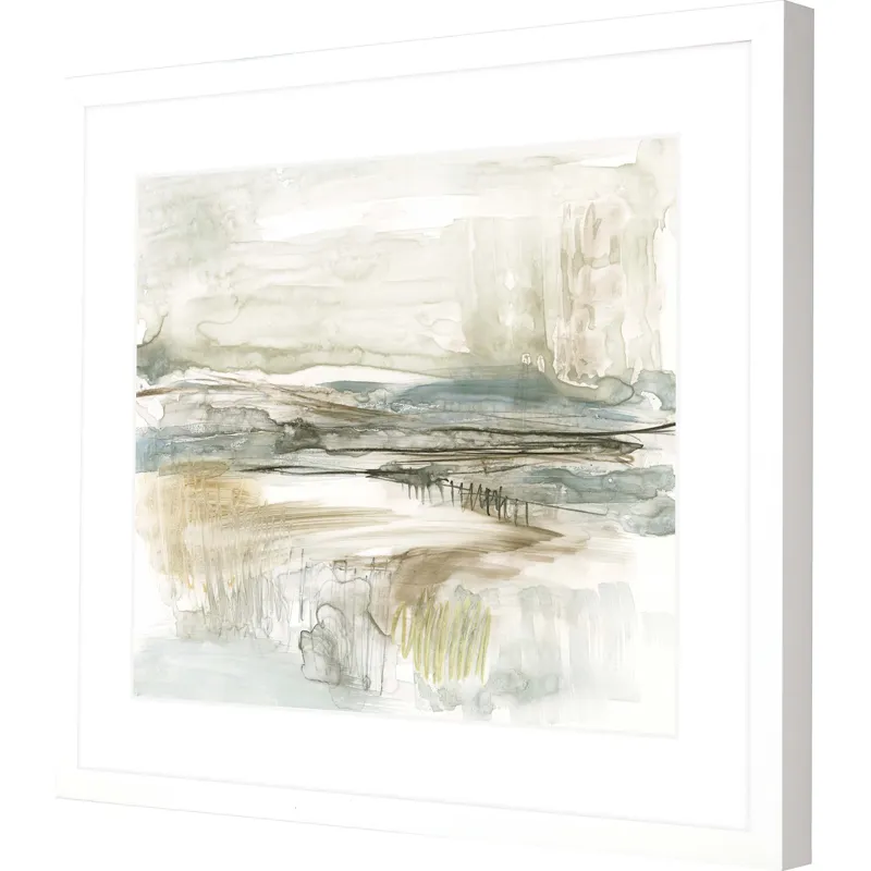 Stark Landscape II Framed Art
