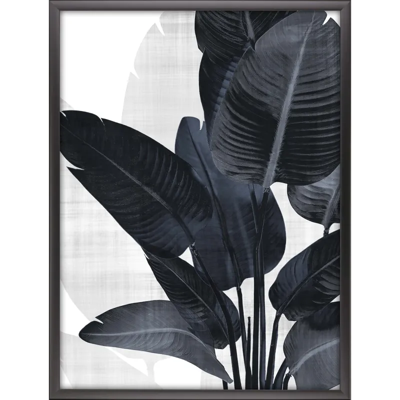 Palm Noir I Framed Art