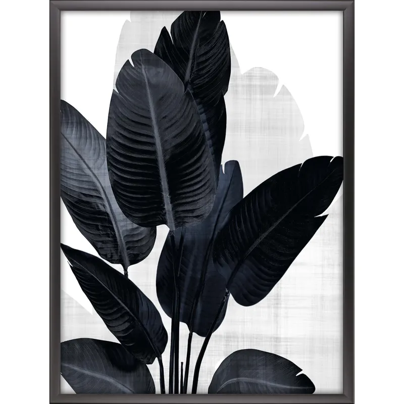 Palm Noir II Framed Art
