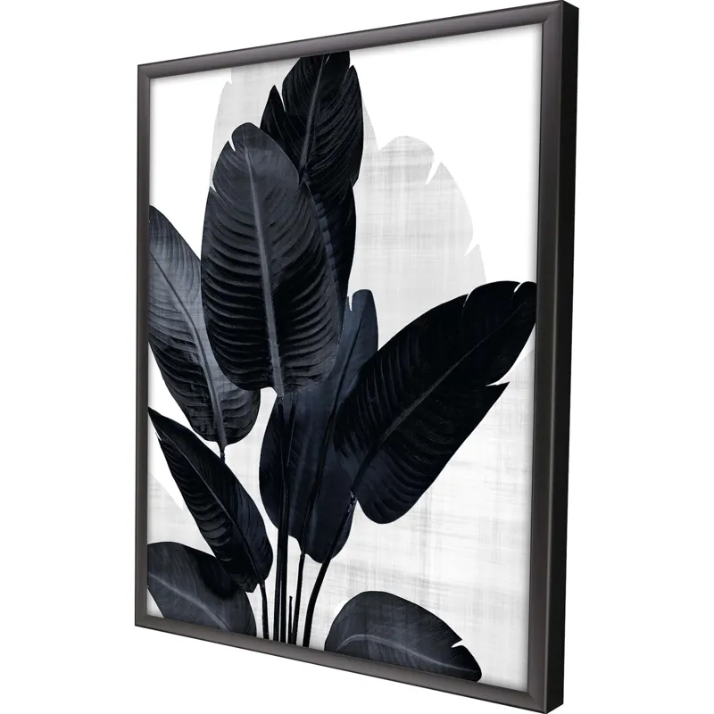 Palm Noir II Framed Art