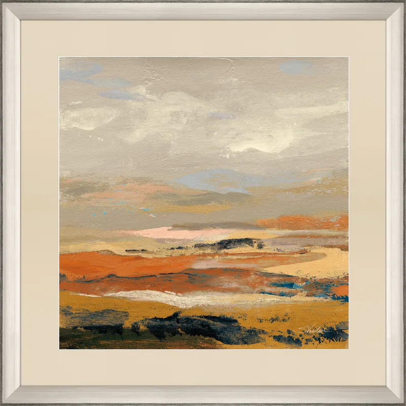 Warm Bay II Framed Art