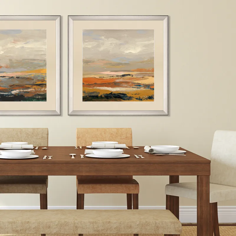 Warm Bay II Framed Art
