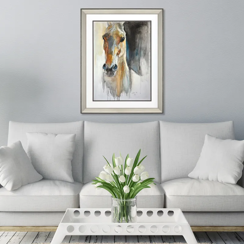 Alert X Framed Art