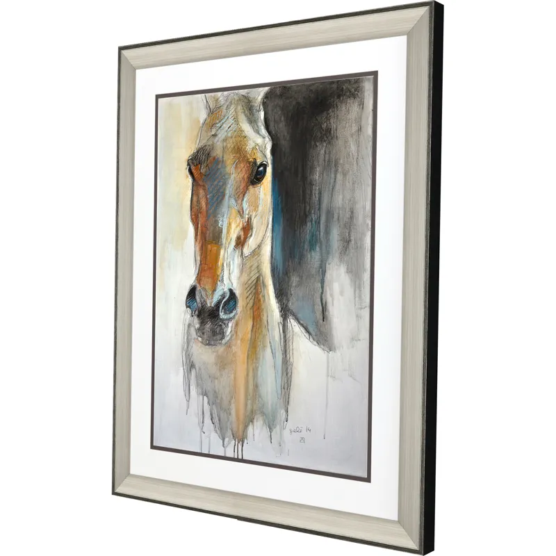 Alert X Framed Art