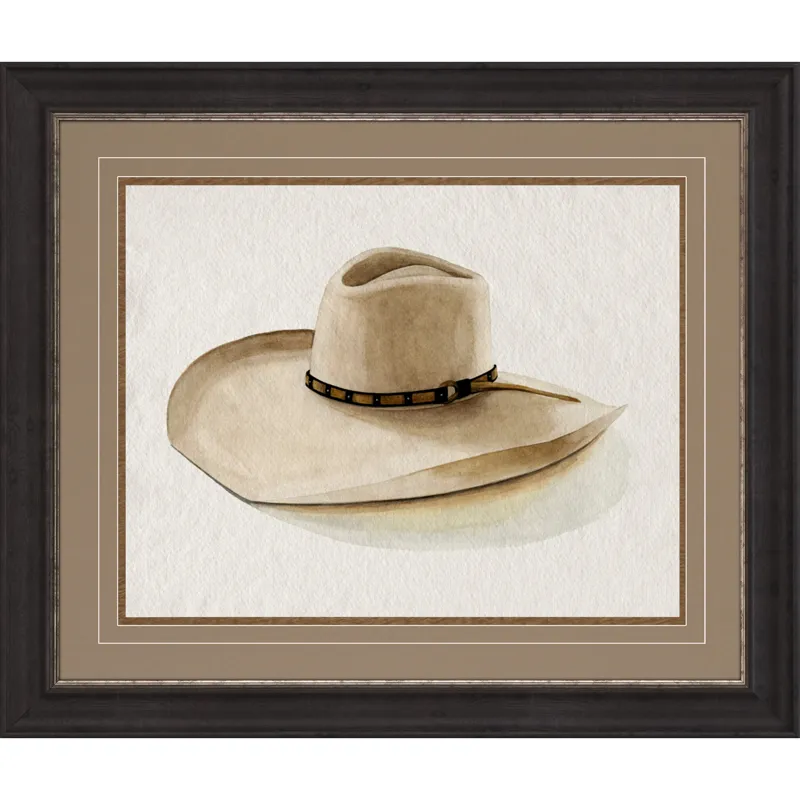 Cowboy Hat I Framed Art
