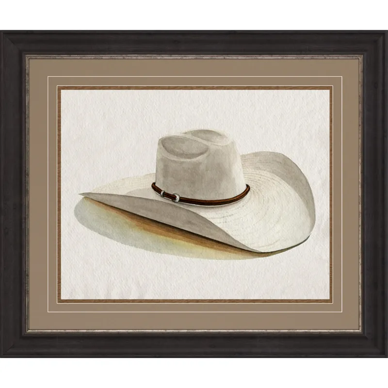 Cowboy Hat II Framed Art
