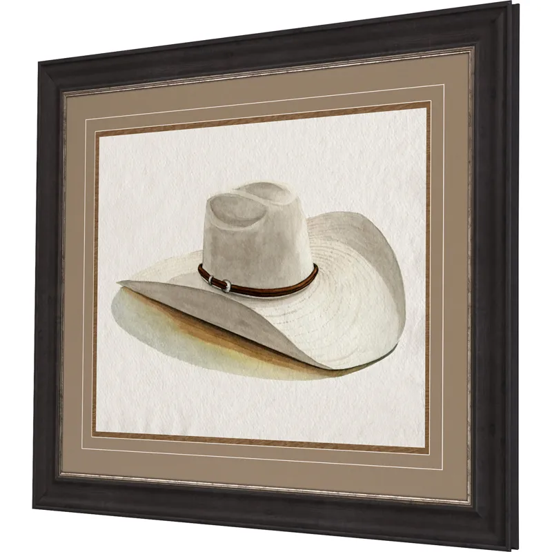 Cowboy Hat II Framed Art