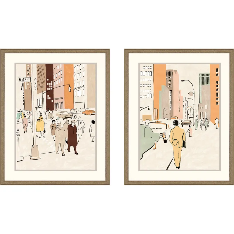 Journey S/2 Framed Art