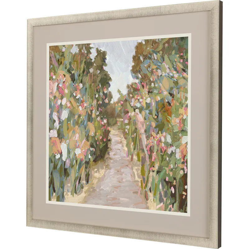Garden Delight - Path Framed Art