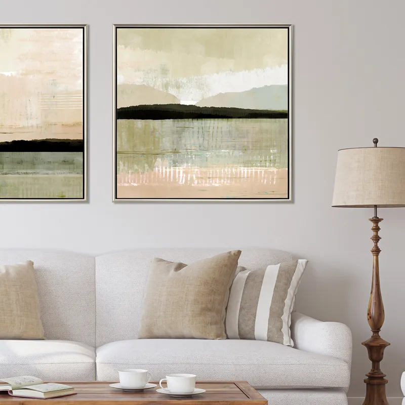 Blush Horizon II Canvas