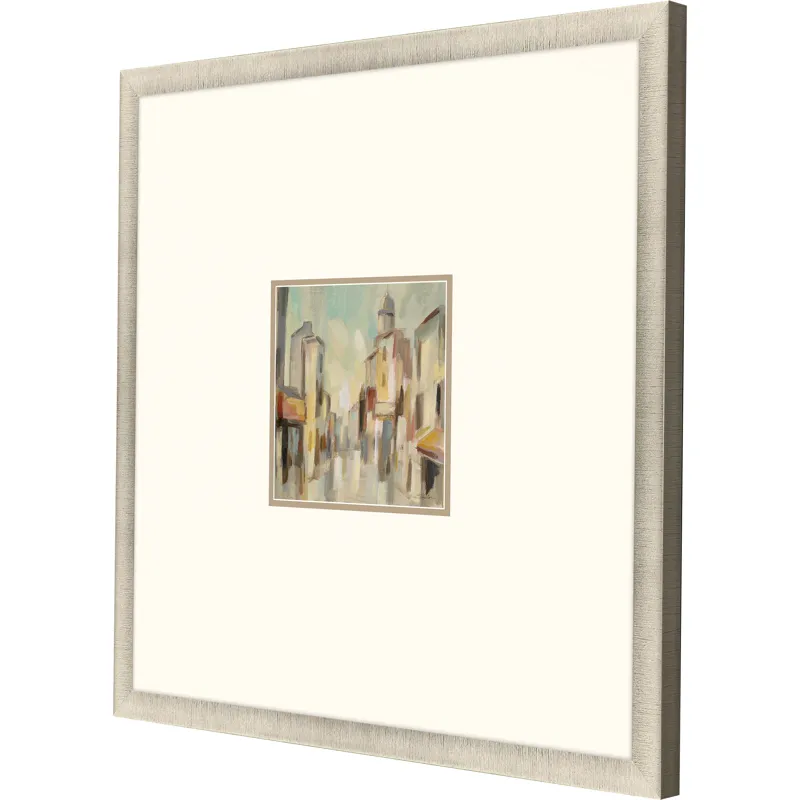Pastel Street I Framed Art