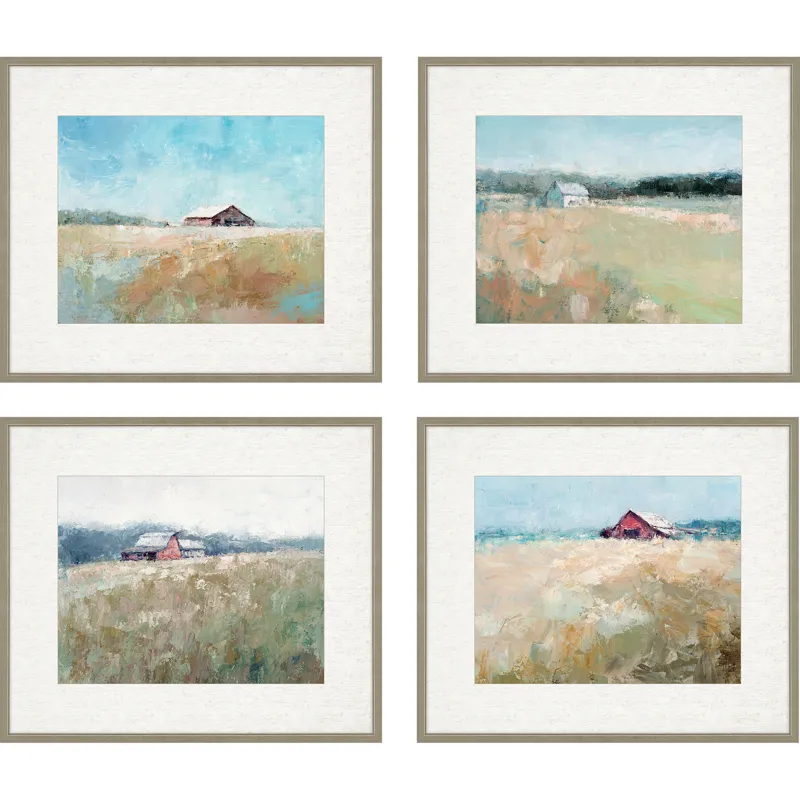 Top of the Hill S/4 Framed Art