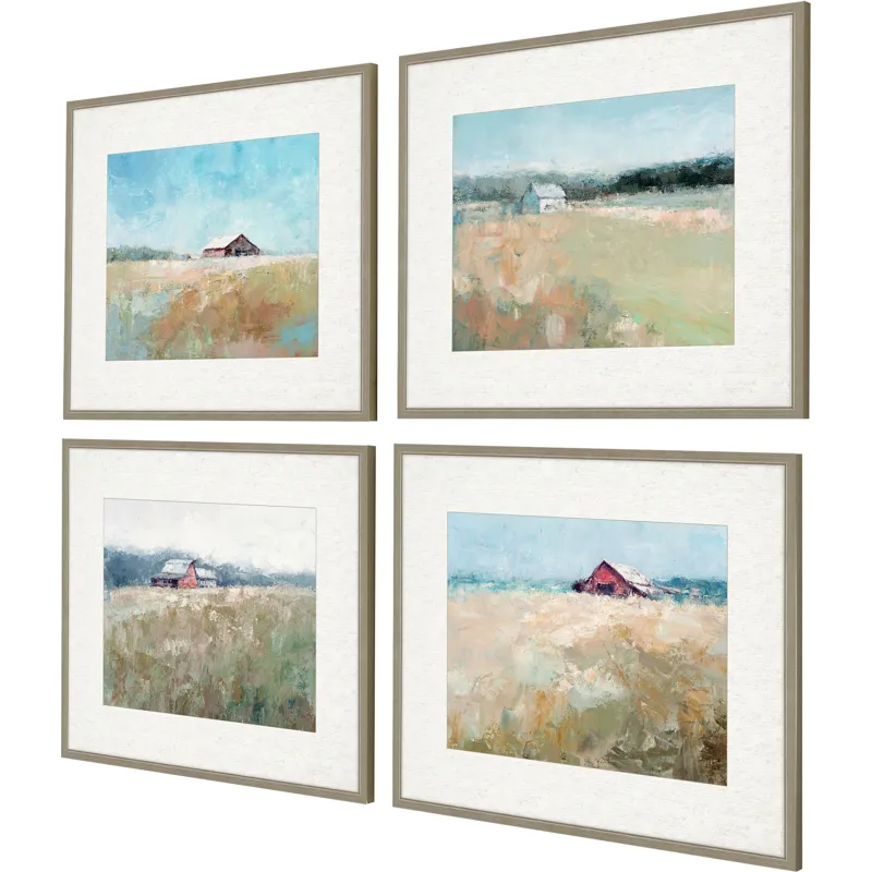 Top of the Hill S/4 Framed Art