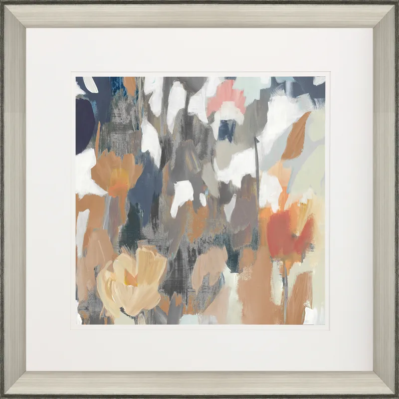 Corner Flower Stand II Framed Art