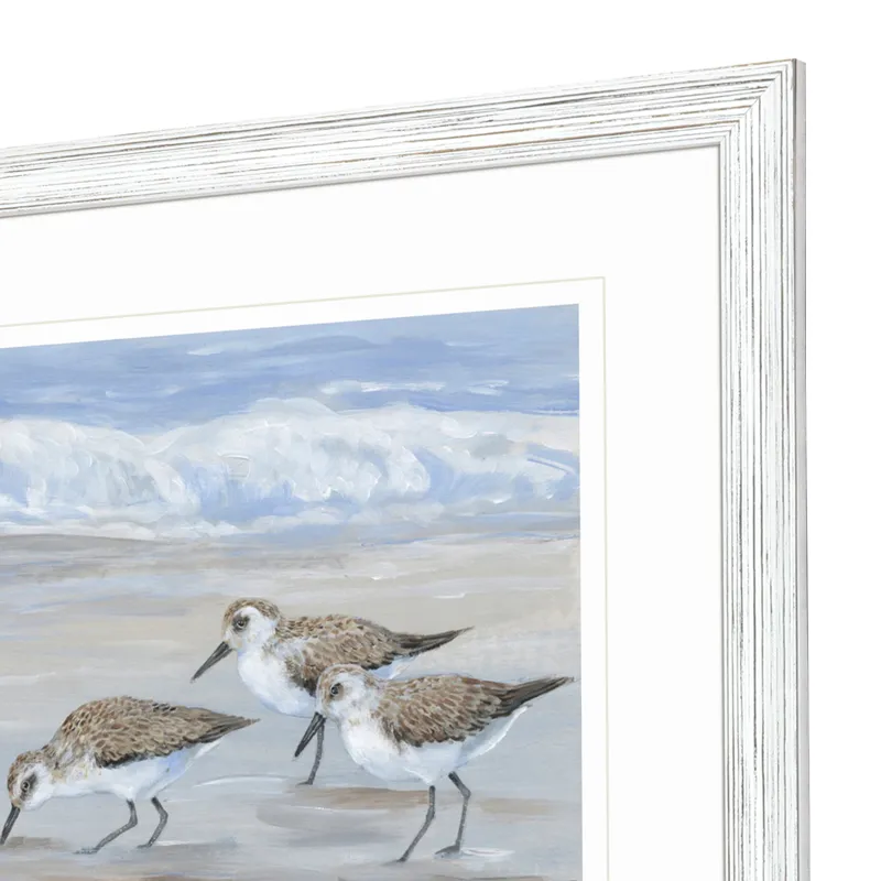 Sandpipers S/2 Framed Art