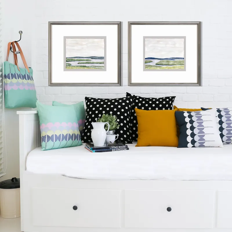 Waterside Marsh S/2 Framed Art