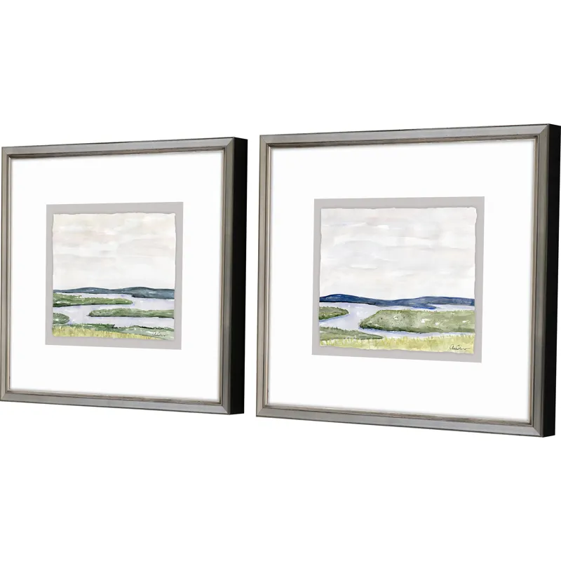 Waterside Marsh S/2 Framed Art