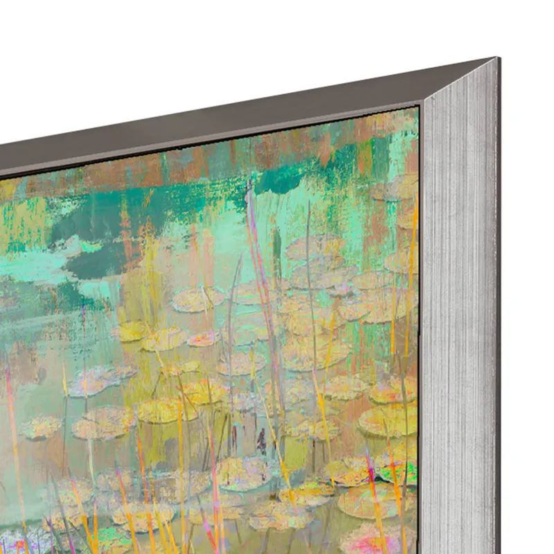 Reeds and Lilies I Framed Art