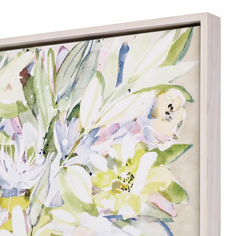 Soft Floral Burst I Canvas